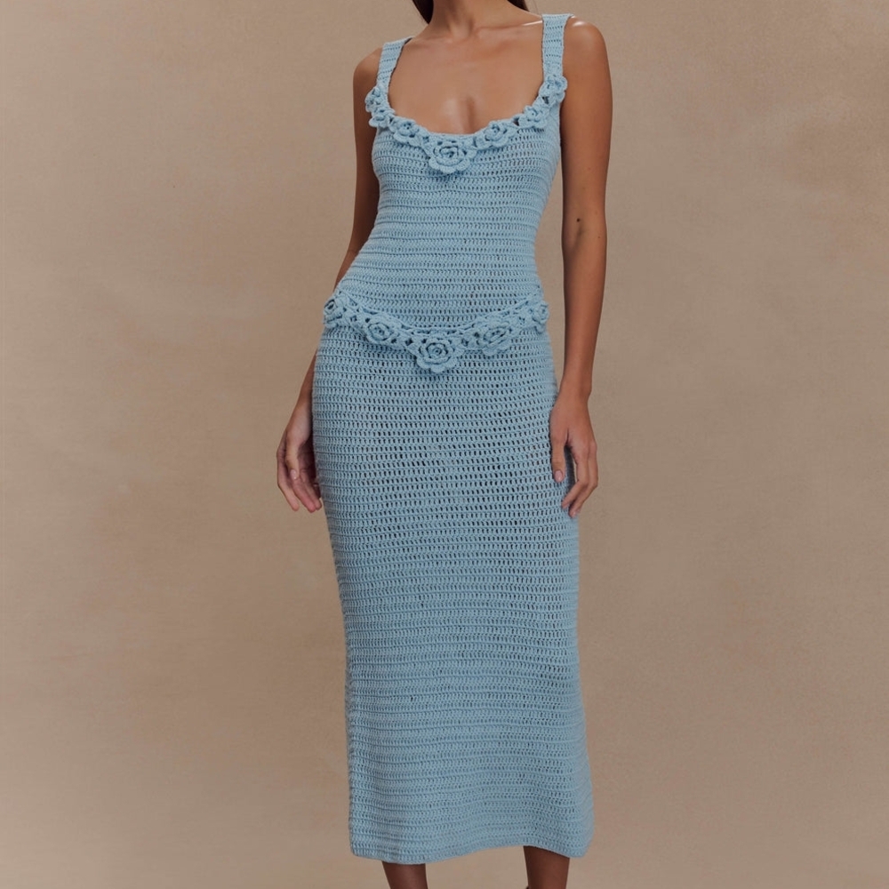 Meshki Teagan Hand Knitted Dress